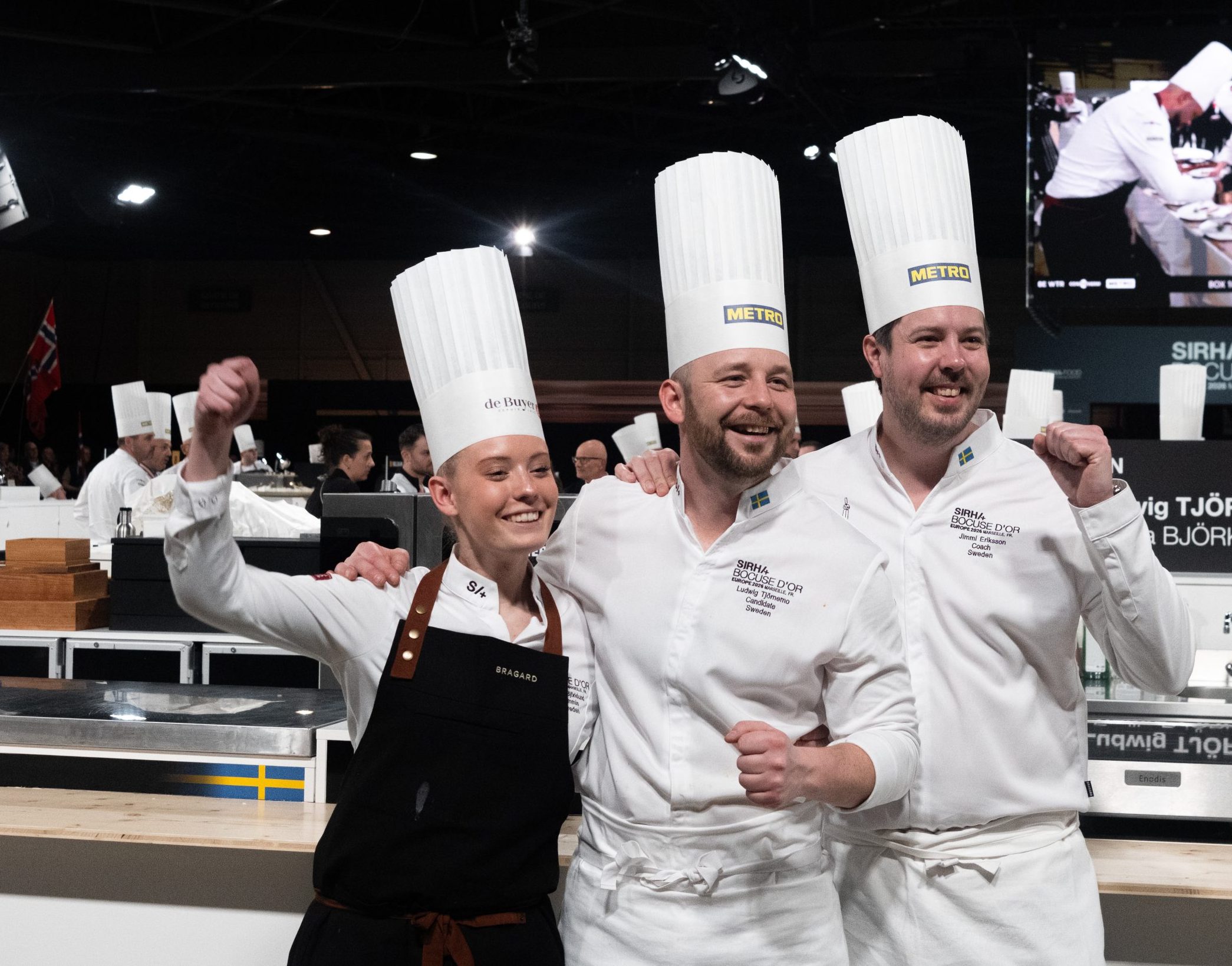 Sverige klart för Bocuse d’Or-finalen