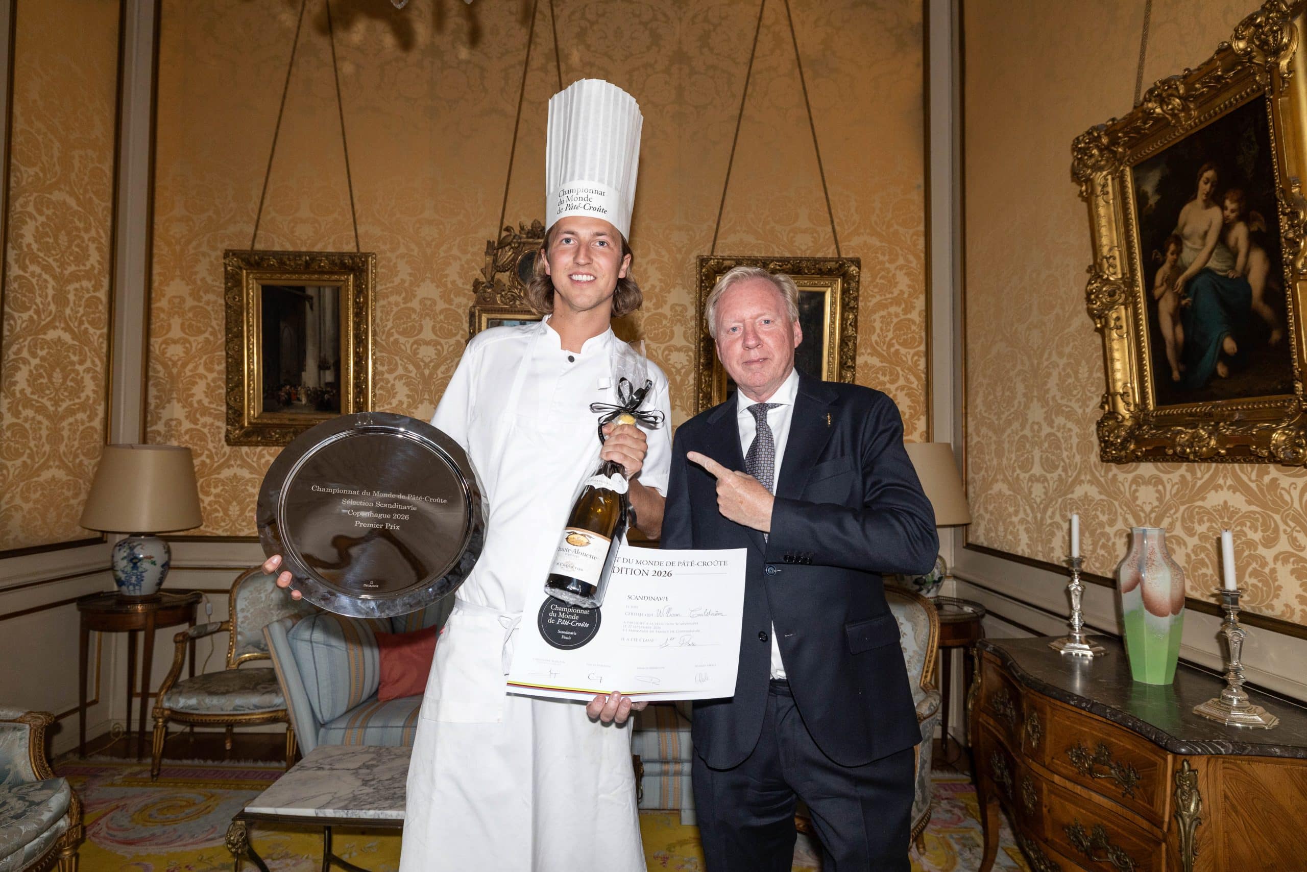 William Carlström klar för VM i pâté-croûte