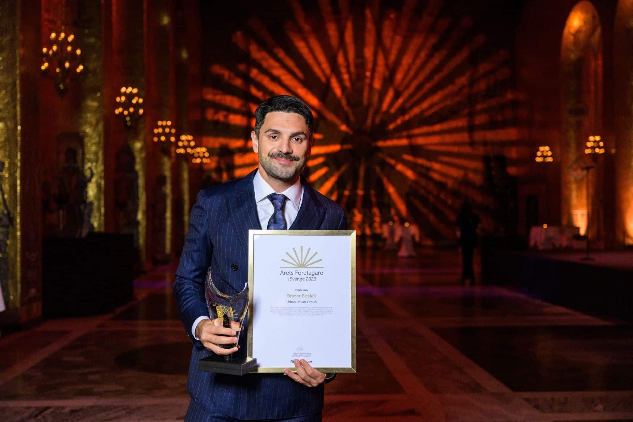 Brazer Bozlak – Årets Företagare 2026